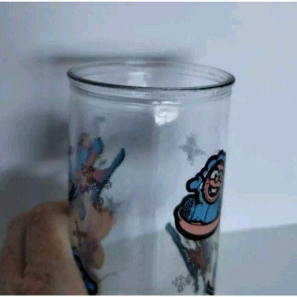 1989 The Muppet Babies Kraft Vintage Jelly Jar Glass - Gonzo and Animal - Picture 5 of 5